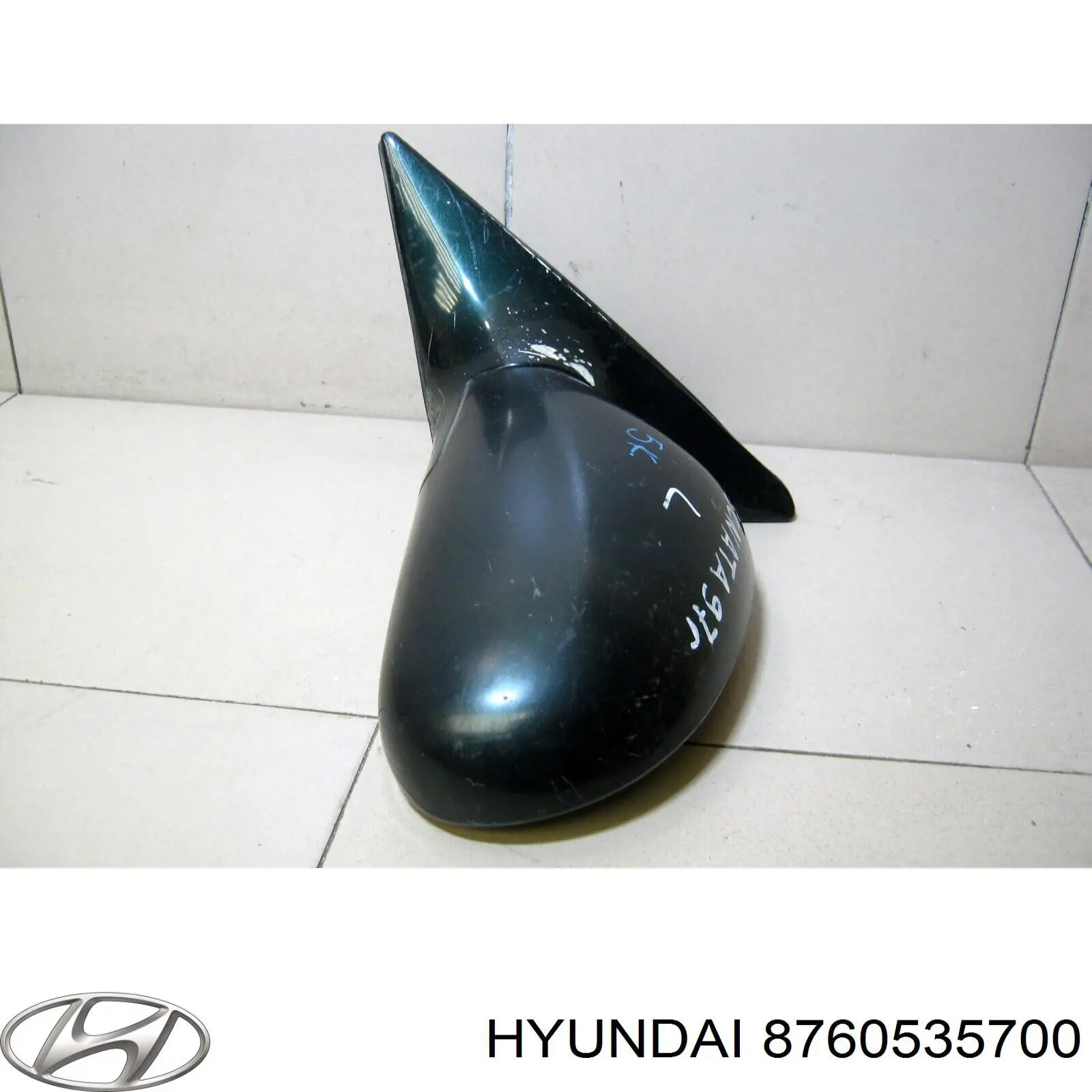 Зеркало заднего вида, левое Hyundai/Kia 8760535700 цена, от 118.15 USD