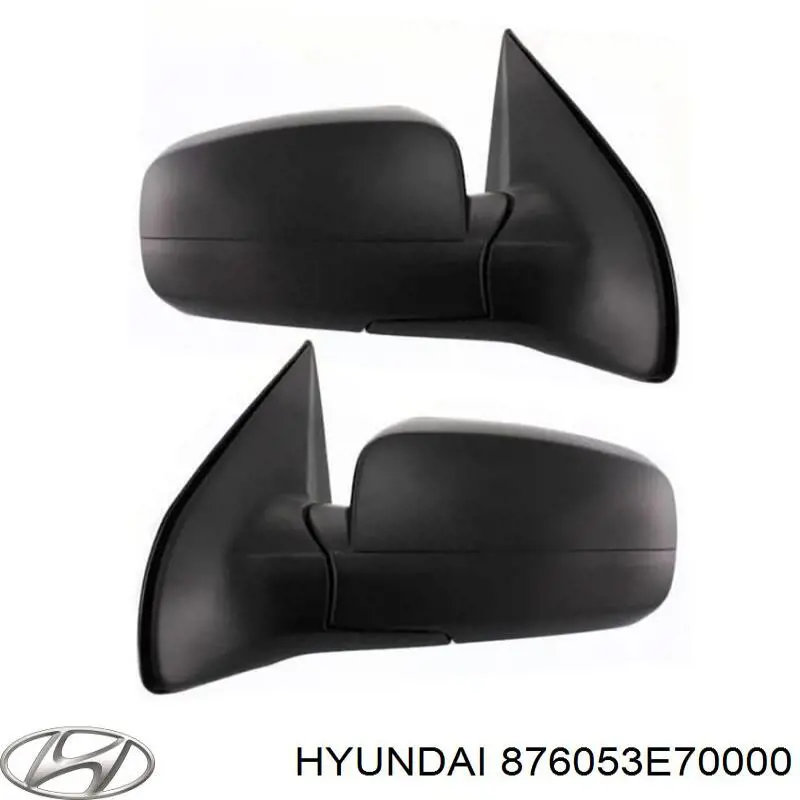 Наружное зеркало правое Hyundai/Kia E11015754 цена, от 43.45 USD