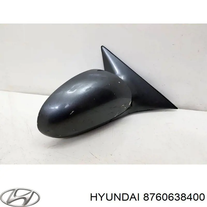 Правое зеркало 8760638400 Hyundai/Kia