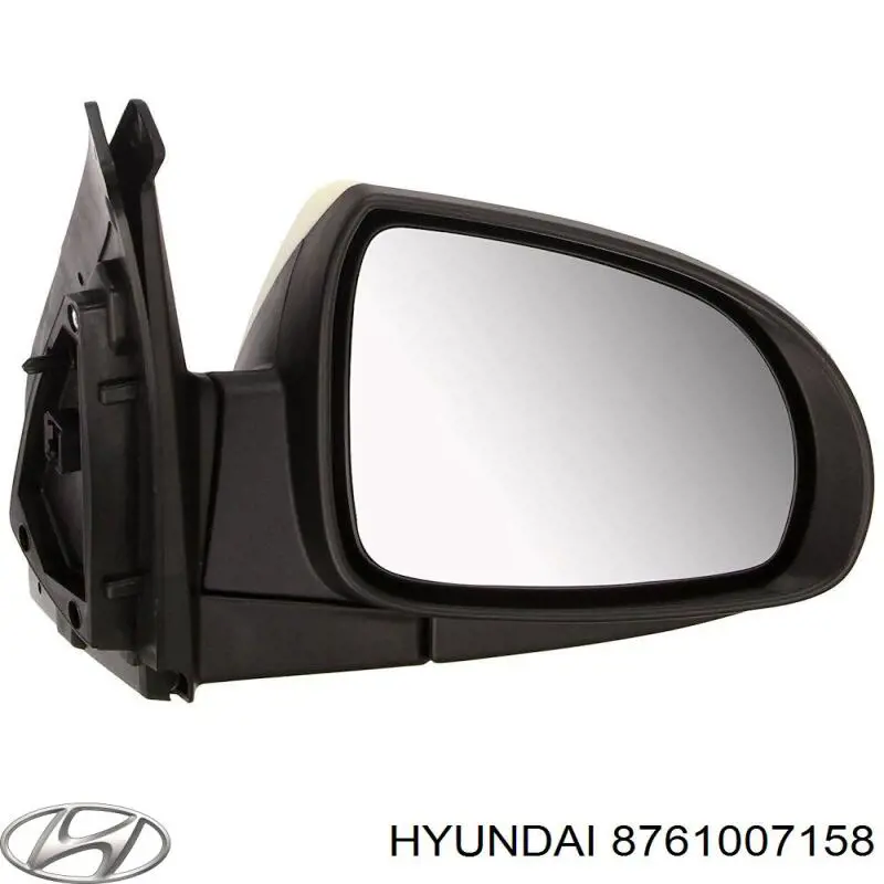Купить 8761007158 Hyundai/Kia Наружное зеркало левое