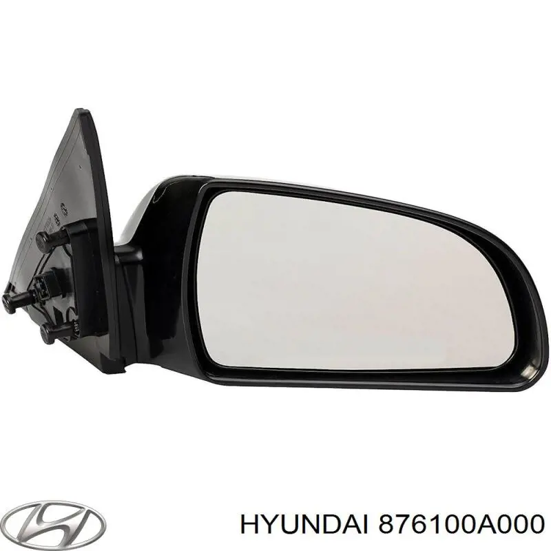 876100A000 Hyundai/Kia Левое боковое зеркало