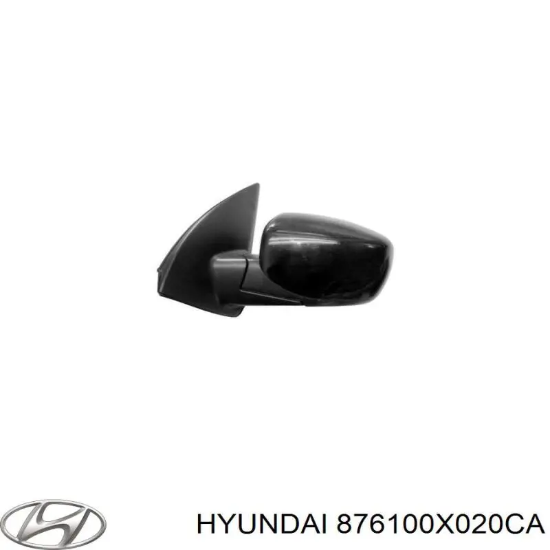 Купить 876100X040 Hyundai/Kia Наружное зеркало левое
