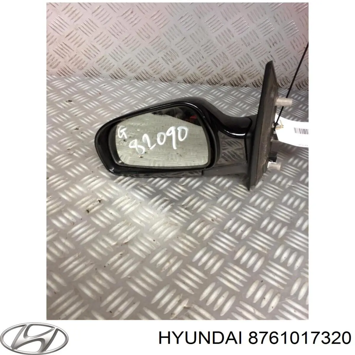 Зеркало заднего вида, левое Hyundai/Kia 8761017320 цена, от 64.97 USD
