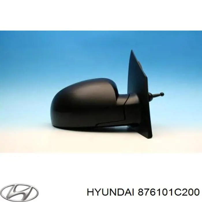 Зеркало заднего вида, левое Hyundai/Kia 876101C200 цена, от 22.57 USD