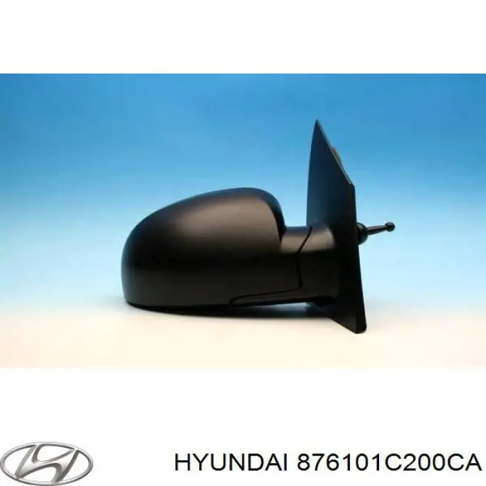 876101C200CA Hyundai/Kia зеркало заднего вида левое
