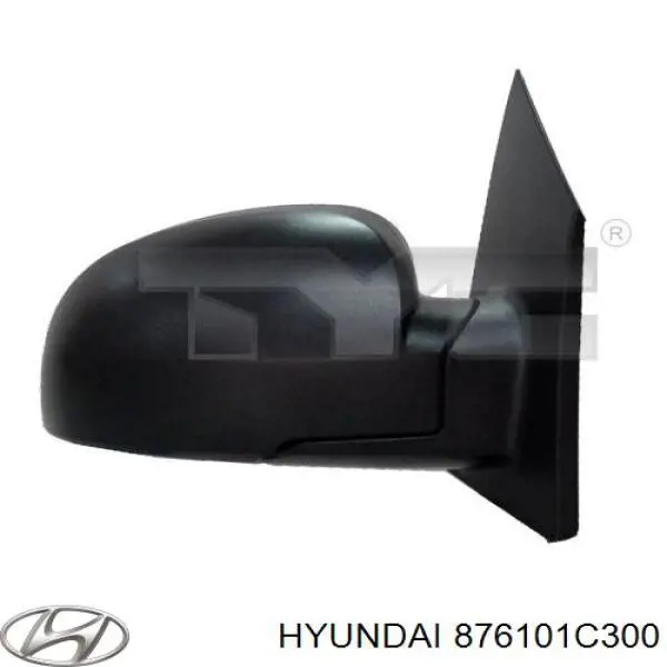 Купить 876101C300 Hyundai/Kia Наружное зеркало левое