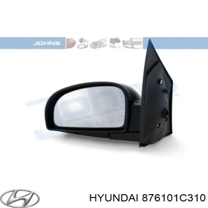 Зеркало заднего вида, левое Tempest 0270240403 цена, от 40.31 USD