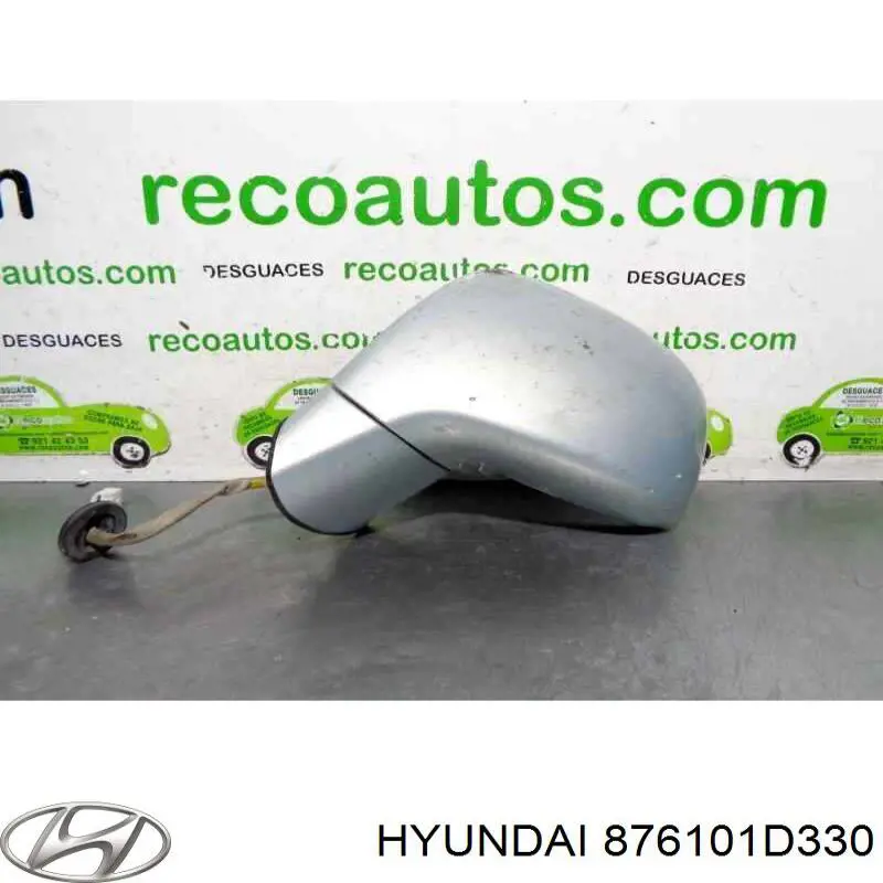 Купить 876101D330 Hyundai/Kia Наружное зеркало левое