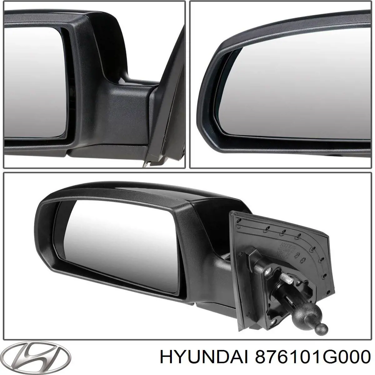 Купить 876101G000 Hyundai/Kia Наружное зеркало левое