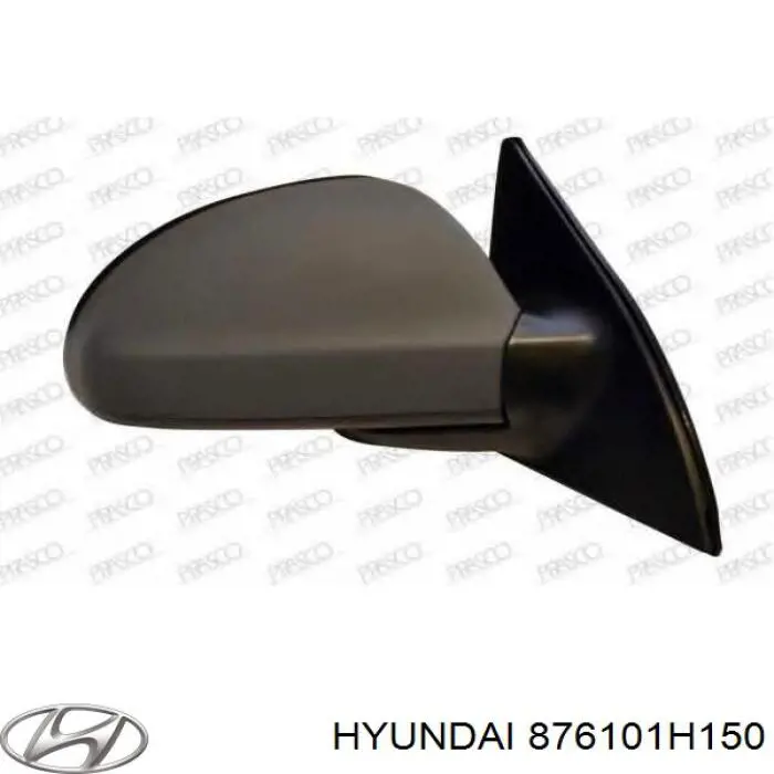 Купить 876101H150 Hyundai/Kia Наружное зеркало левое