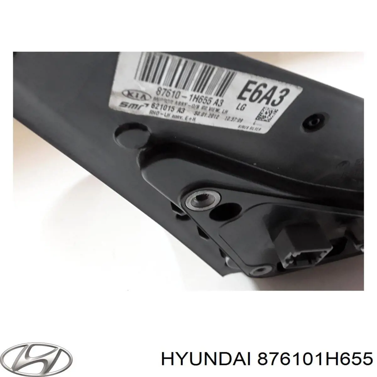 876101H655 Hyundai/Kia Левое боковое зеркало