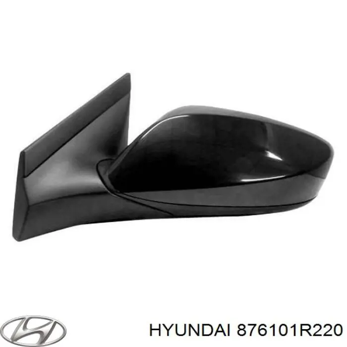 87610-1R220 Hyundai/Kia зеркало заднего вида левое