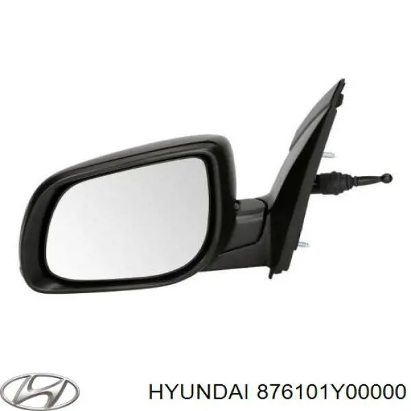 Купить 876101Y00000 Hyundai/Kia Наружное зеркало левое