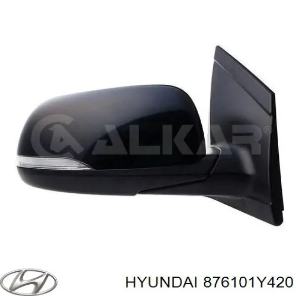 Купить 876101Y420 Hyundai/Kia Наружное зеркало левое
