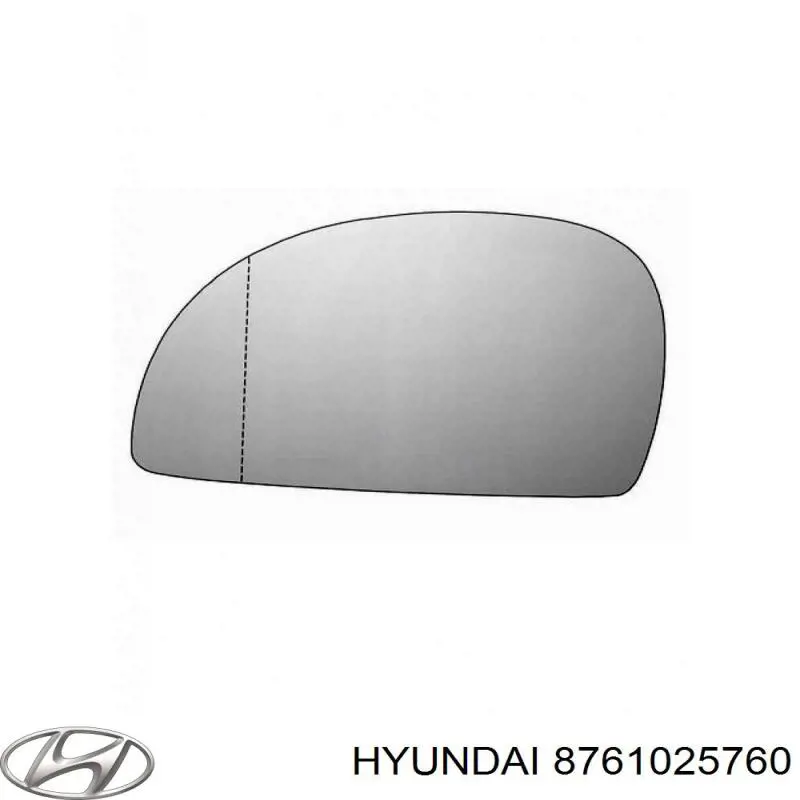 8761025760 Hyundai/Kia зеркало заднего вида левое