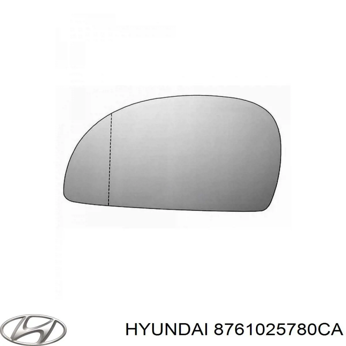 Зеркало заднего вида, левое Hyundai/Kia 8761025780CA цена, от 199.32 USD
