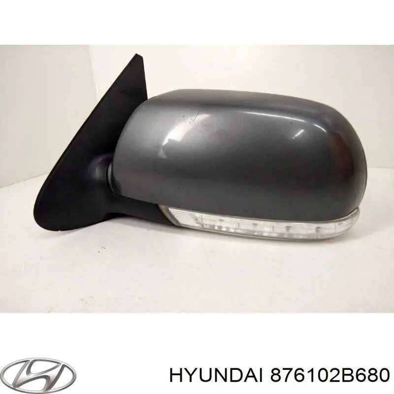 Купить 876102B680 Hyundai/Kia Наружное зеркало левое