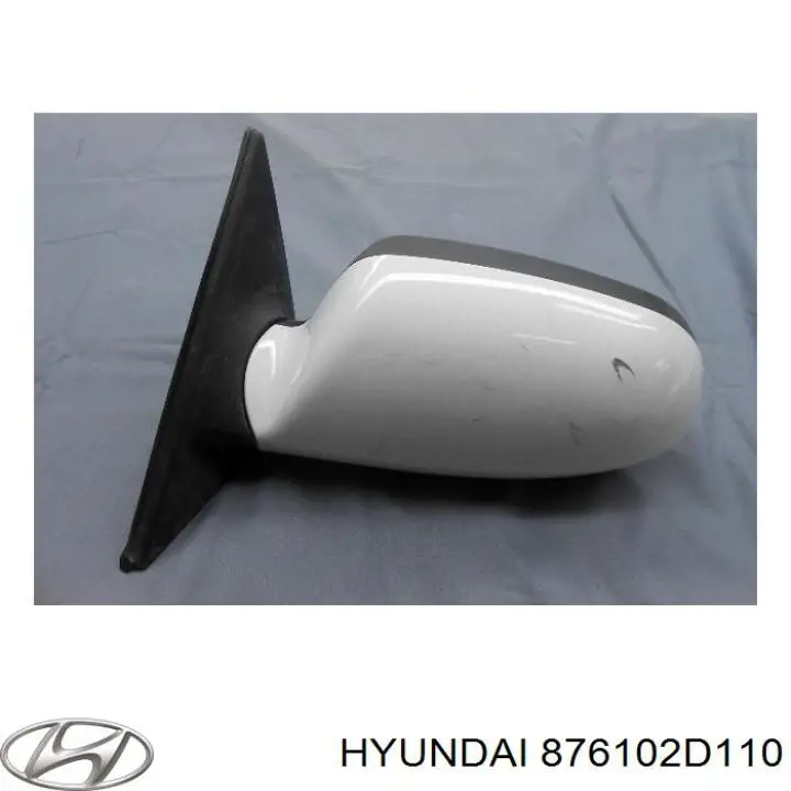 876102D110 Hyundai/Kia Левое боковое зеркало