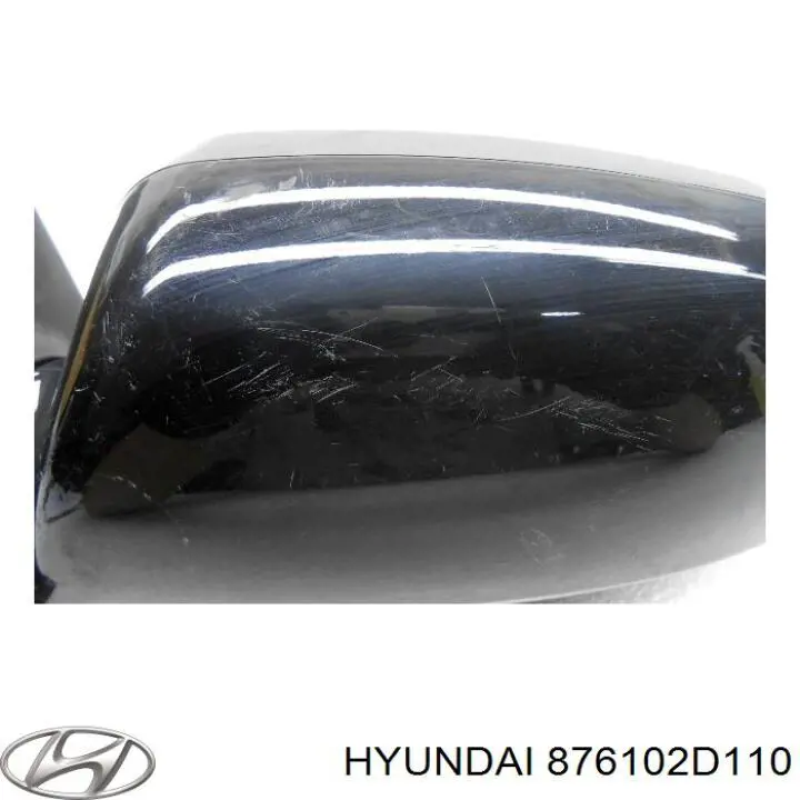 Зеркало заднего вида, левое Hyundai/Kia 876102D110 цена, от 445.08 USD