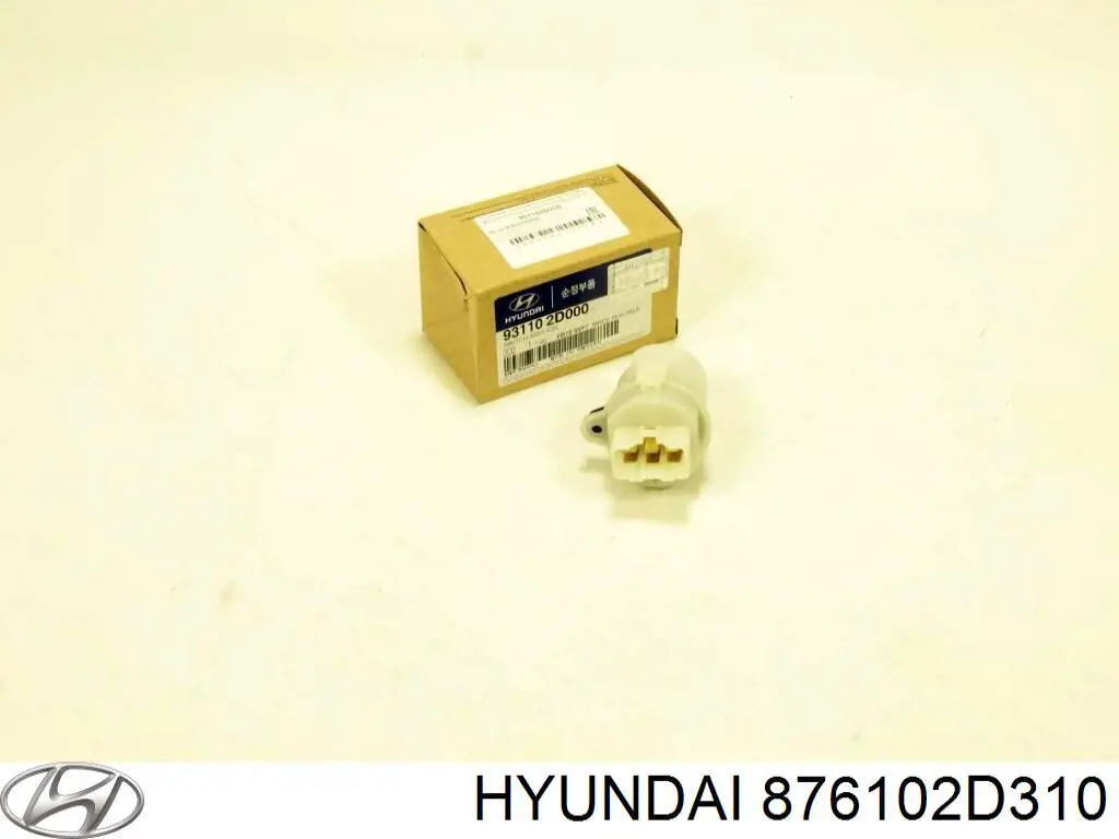 876102D310 Hyundai/Kia зеркало заднего вида правое