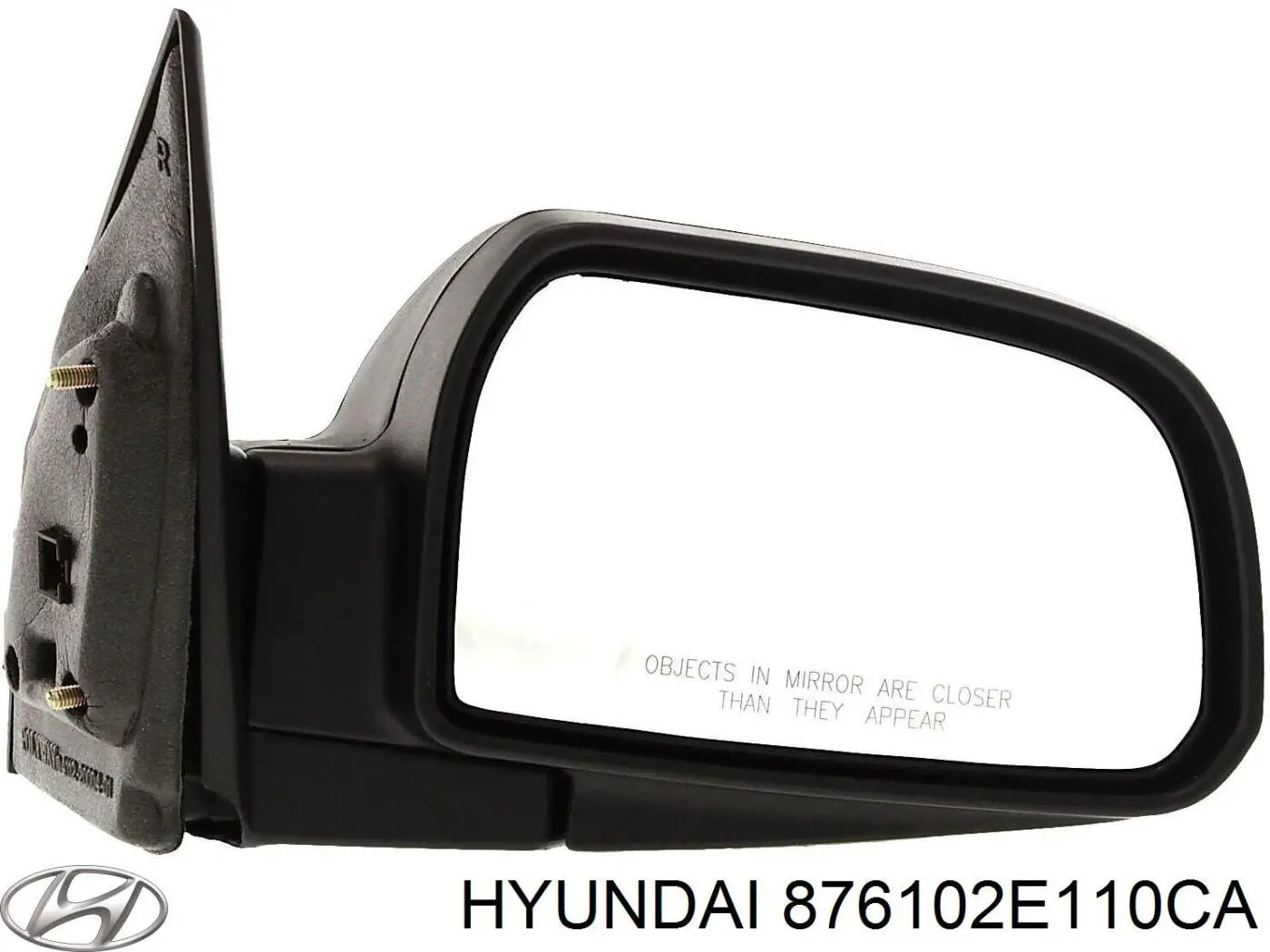 Зеркало заднего вида, левое Hyundai/Kia 876102E110CA цена, от 76.27 USD