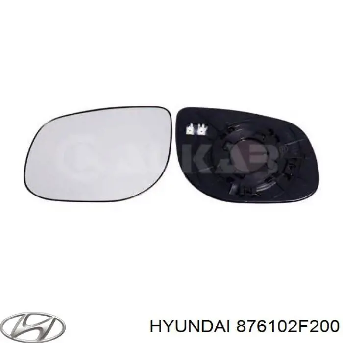 876102F201 Hyundai/Kia Левое боковое зеркало
