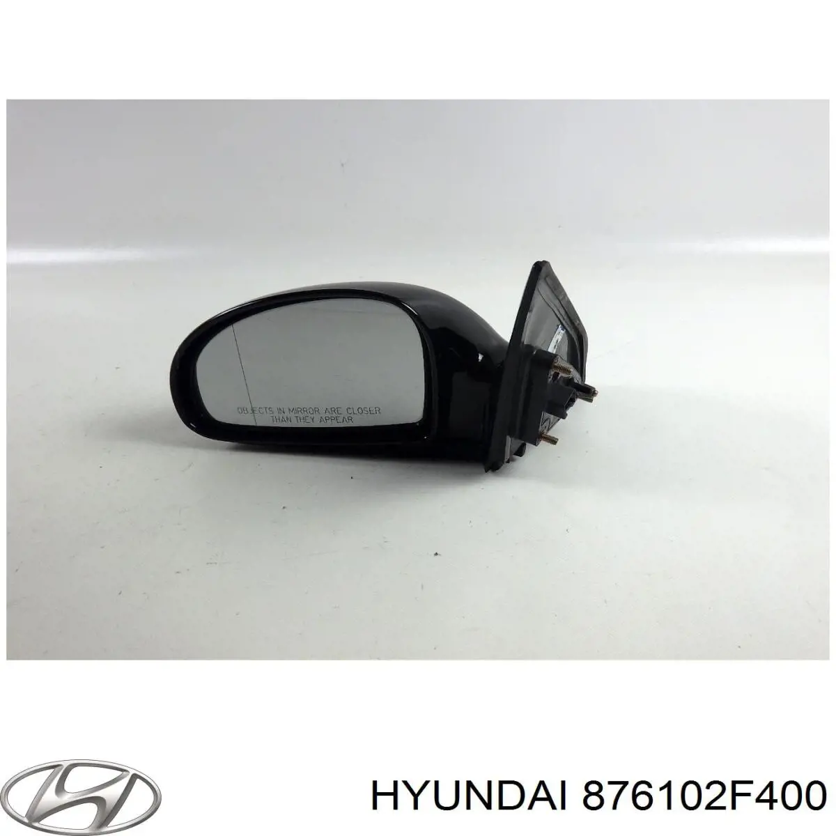 Левое боковое зеркало 876102F400 Hyundai/Kia