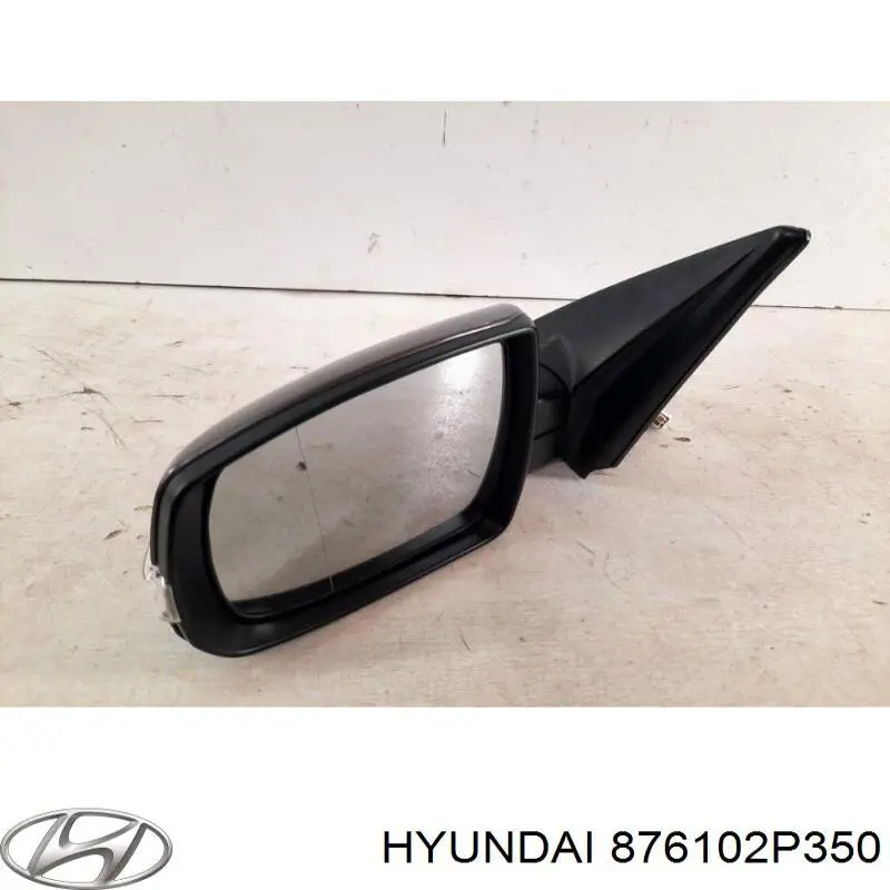 Купить 876102P350 Hyundai/Kia Наружное зеркало левое