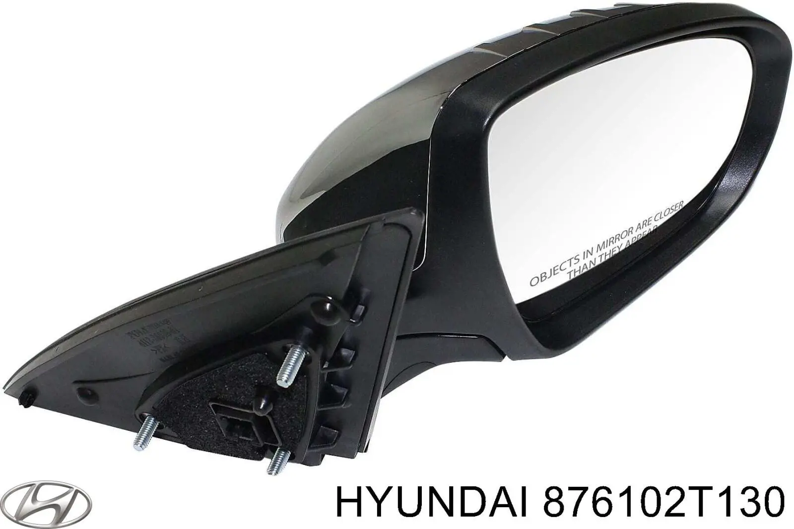 Зеркало заднего вида, левое Hyundai/Kia 876102T130 цена, от 161.02 USD