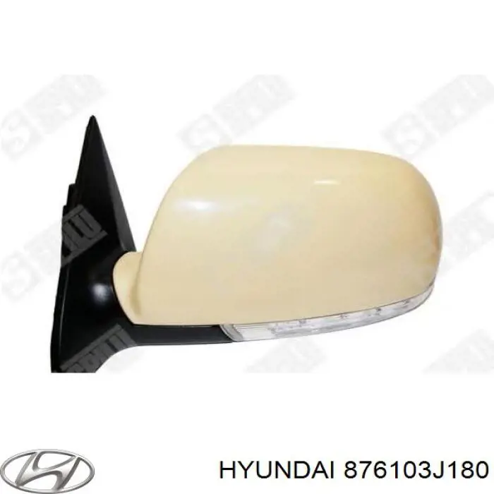 Espelho de retrovisão esquerdo para Hyundai IX55 