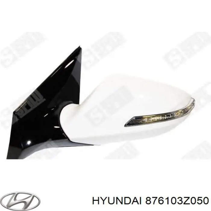 876103Z050 Hyundai/Kia Левое боковое зеркало