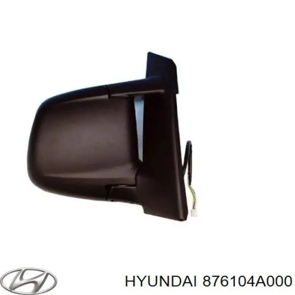 876104A000 Hyundai/Kia Левое боковое зеркало