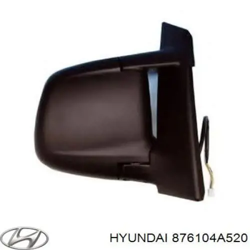 876104A520 Hyundai/Kia Левое боковое зеркало