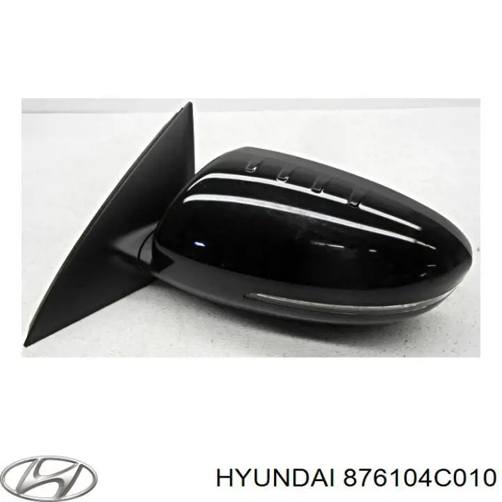 Купить 876104C010 Hyundai/Kia Наружное зеркало левое