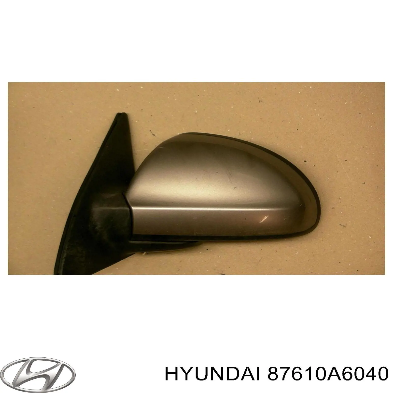Купить 87610A6040 Hyundai/Kia Наружное зеркало левое