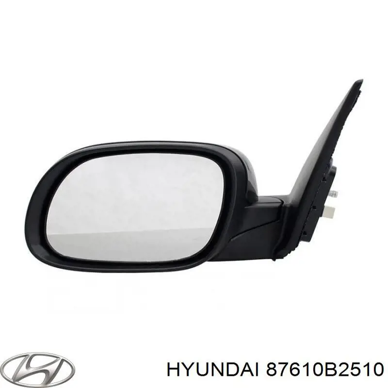 87610B2510 Hyundai/Kia Левое боковое зеркало