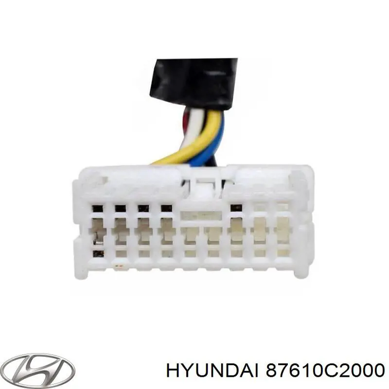 Зеркало заднего вида, левое Hyundai/Kia 87610C2000 цена, от 23.98 USD