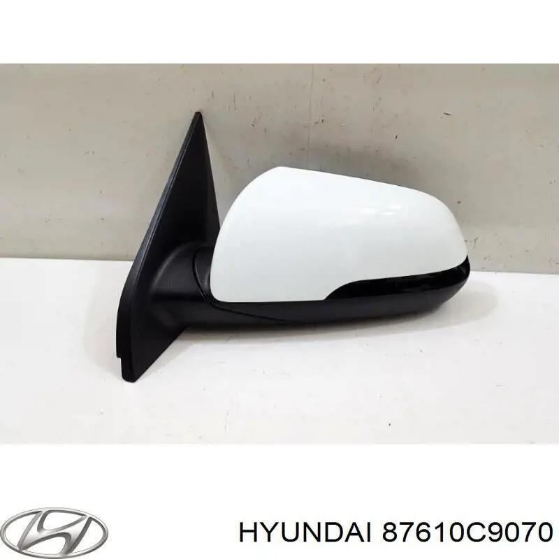 87610C9070 Hyundai/Kia Левое боковое зеркало