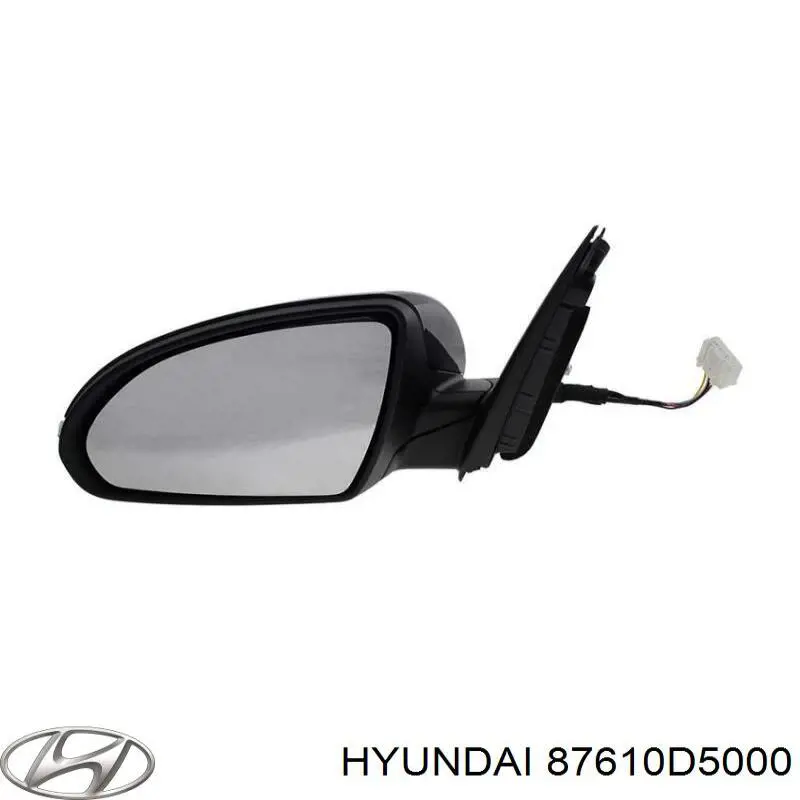 87610D5000 Hyundai/Kia Левое боковое зеркало