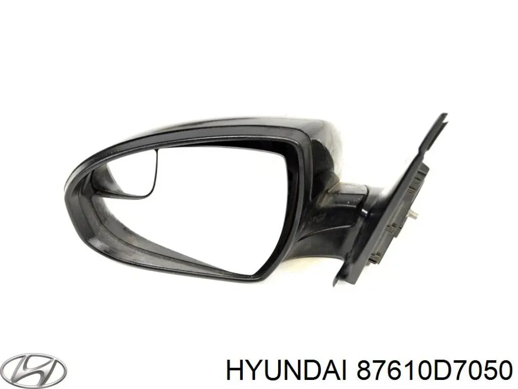 Купить 87610D7050 Hyundai/Kia Наружное зеркало левое