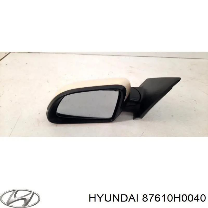 Купить 87610H0040 Hyundai/Kia Наружное зеркало левое