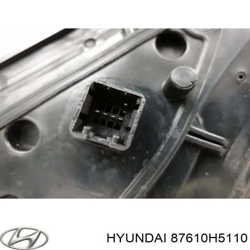 Купить 87610H5110 Hyundai/Kia Наружное зеркало левое