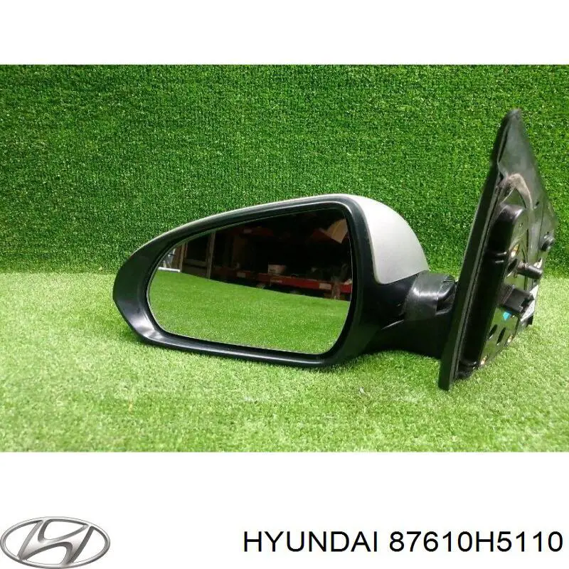 Левое боковое зеркало 87610H5110 Hyundai/Kia