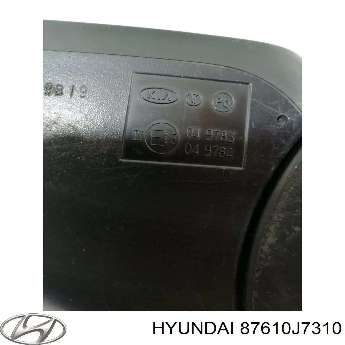 Зеркало заднего вида, левое Hyundai/Kia 87610J7310 цена, от 338.98 USD