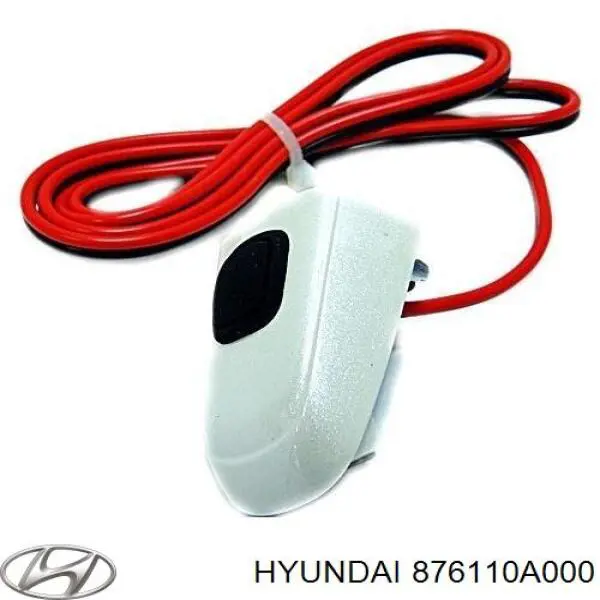 876110A000 Hyundai/Kia Зеркальный элемент левого зеркала заднего вида