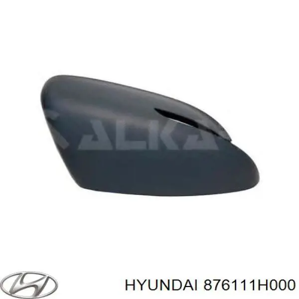Купить 876111H000 Hyundai/Kia Стекло зеркала заднего вида, левого