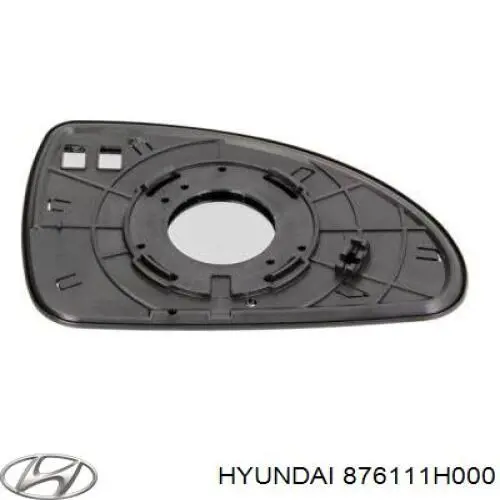Зеркальный элемент водительского зеркала Hyundai/Kia 876111H000 цена, от 17.64 USD