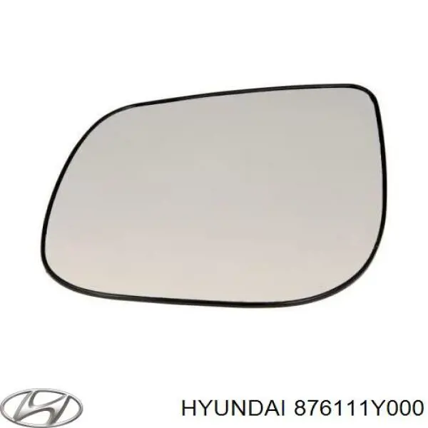 Купить 876111Y000 Hyundai/Kia Стекло зеркала заднего вида, левого