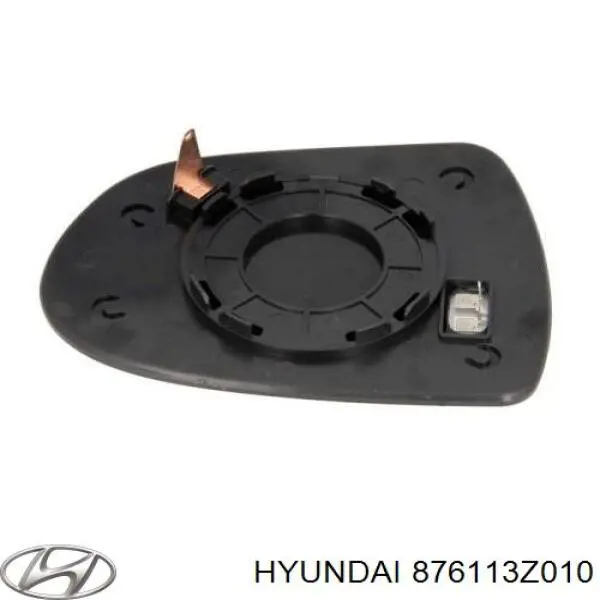 876113Z010 Hyundai/Kia elemento espelhado do espelho de retrovisão esquerdo