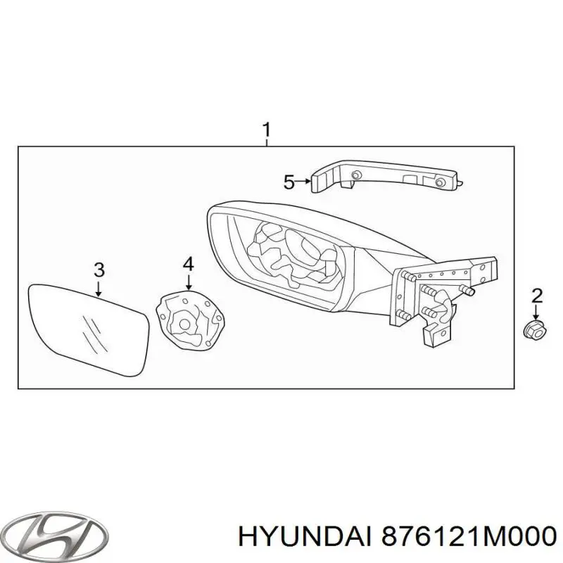  876121M000 Hyundai/Kia